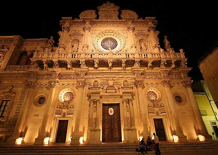 Baroque Basilica di Santa Croce, Lecce, Puglia, Italy Baroque Basilica di Santa Croce, Lecce, Puglia, Italy