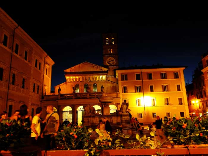 Basilica of Santa Maria in Trastevere, Rome Basilica of Santa Maria in Trastevere, Rome