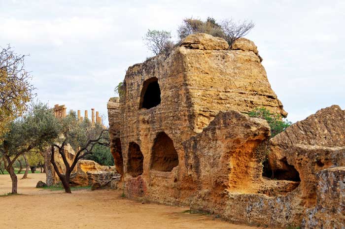 Byzantine Graves, Agrigento, Sicily