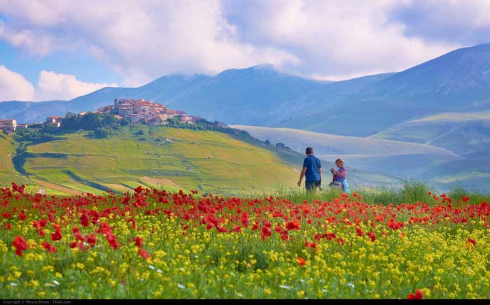 Castelluccio di Norcia, Umbria, Italy