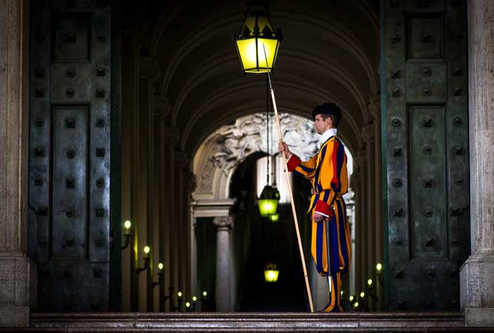 Dignified Vatican City Swiss Guard