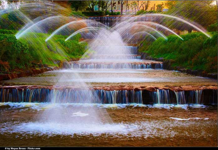 Fountain in the EUR District, Rome