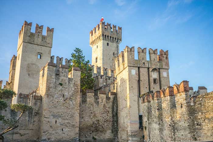 Scaliger Castle, Lake Garda Scaliger Castle, Lake Garda