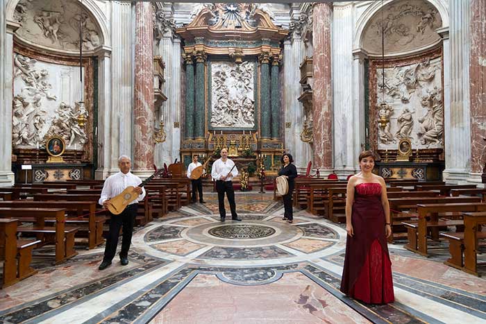 Schola Romana Ensemble Performing in Sant'Agnese in Agone Schola Romana Ensemble Performing in Sant'Agnese in Agone