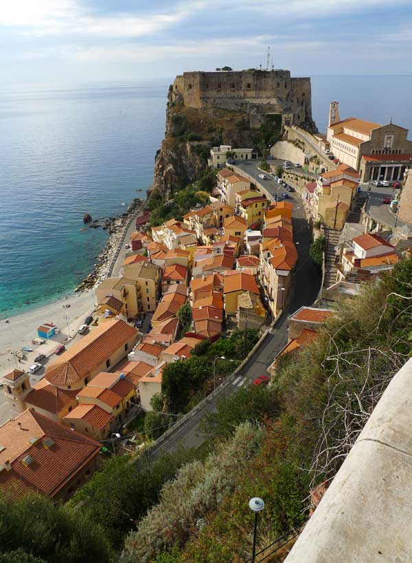 Scilla and its Castle, Calabria, Italy Scilla and its Castle, Calabria, Italy