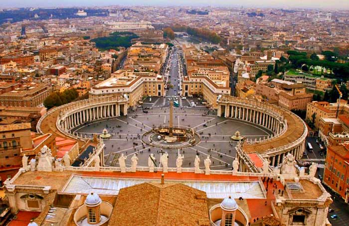 St Peter's Square, Vatican City, Eternal Rome