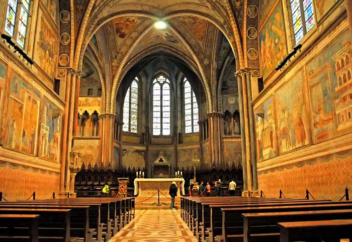 Upper Church,, Basilica of Saint Francis of Assisi
