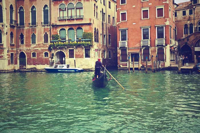 Venetian Gondola, Italy