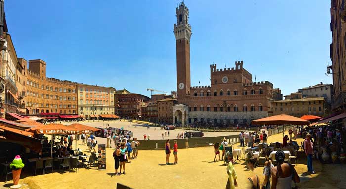 Vital Piazza del Campo, Siena