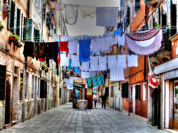 Washing Day in Venice